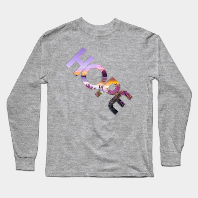 HOPE Long Sleeve T-Shirt by afternoontees